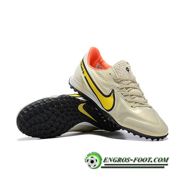 Nike Chaussures de Foot Tiempo Legend 9TF Champagne