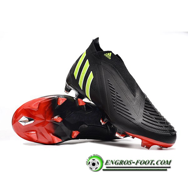 Adidas Chaussures de Foot Predator Edge Geometric+ FG Noir