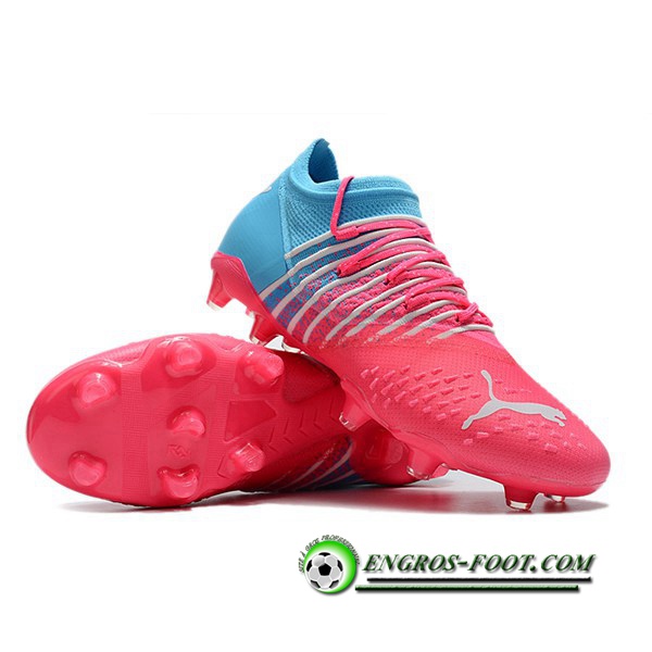 PUMA Chaussures de Foot Future Z 1.3 Instinct Rose/Bleu