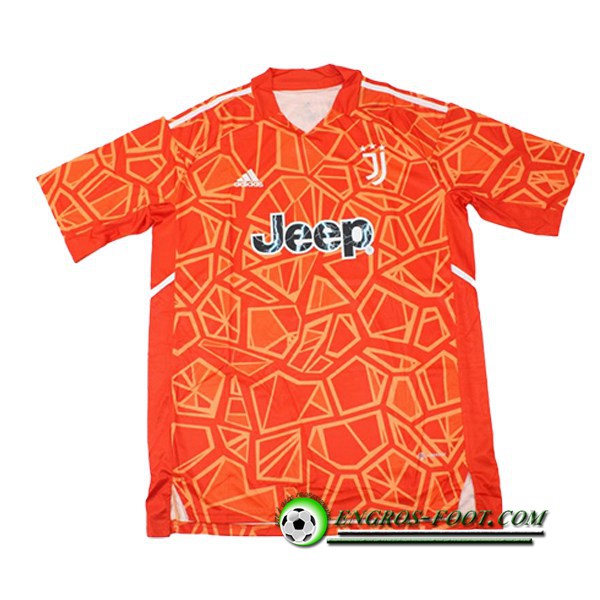 Nouveau Maillot de Foot Juventus Gardien de But Orange 2022/2023