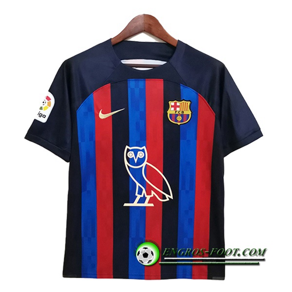 Nouveau Maillot de Foot FC Barcelone Drake The Classic 2022/2023