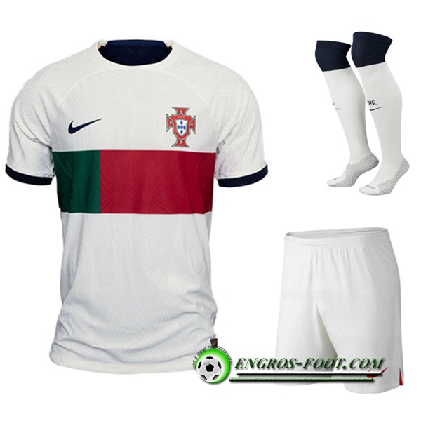 Ensemble Maillot Foot Portugal Exterieur (Short + Chaussettes) 2022/2023