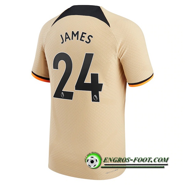 Maillot de Foot Chelsea (JAMES #24) 2022/2023 Third