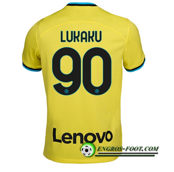 Maillot de Foot Inter Milan (LUKAKU #90) 2022/2023 Third