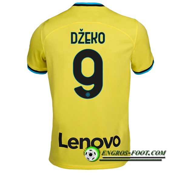 Maillot de Foot Inter Milan (DŽEKO #9) 2022/2023 Third