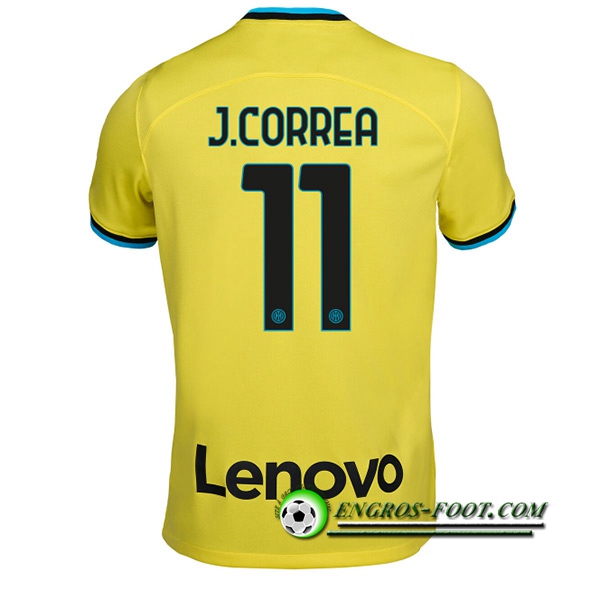 Maillot de Foot Inter Milan (J.CORREA #11) 2022/2023 Third