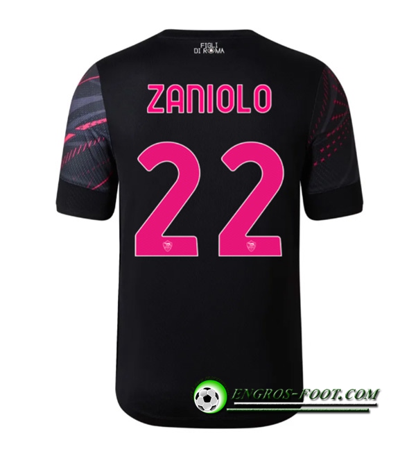 Maillot de Foot As Rome (ZANIOLO #22) 2022/2023 Third