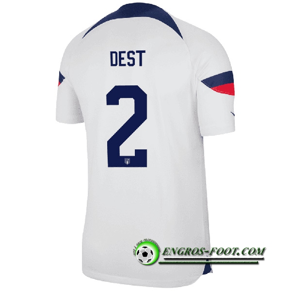 Maillot Equipe Foot Etats-Unis (DEST #2) 2022/2023 Domicile