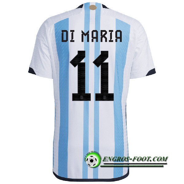 Maillot Equipe Foot Argentin (DI MARIA #11) 2022/2023 Domicile