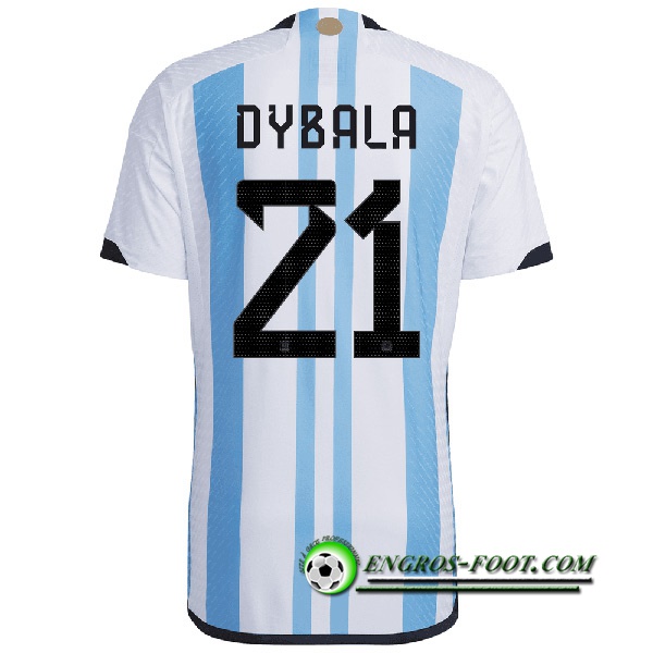 Maillot Equipe Foot Argentin (DYBALA #21) 2022/2023 Domicile