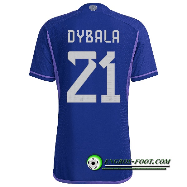 Maillot Equipe Foot Argentin (DYBALA #21) 2022/2023 Exterieur