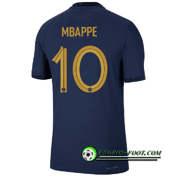 Maillot Equipe Foot France (MBAPPE #10) 2022/2023 Domicile