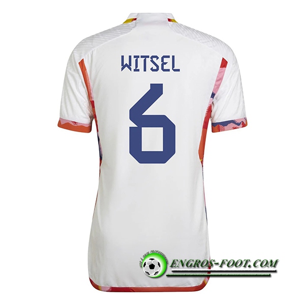 Maillot Equipe Foot Belgique (WITSEL #6) 2022/2023 Exterieur