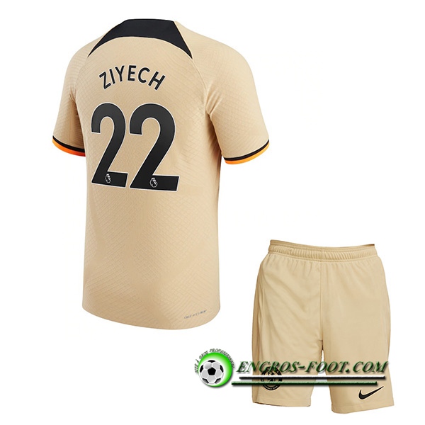 Maillot de Foot Chelsea (ZIYECH #22) Enfants Third 2022/2023