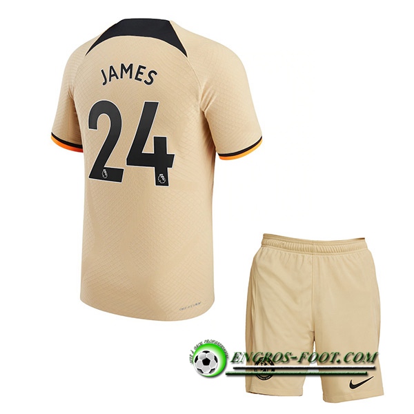 Maillot de Foot Chelsea (JAMES #24) Enfants Third 2022/2023