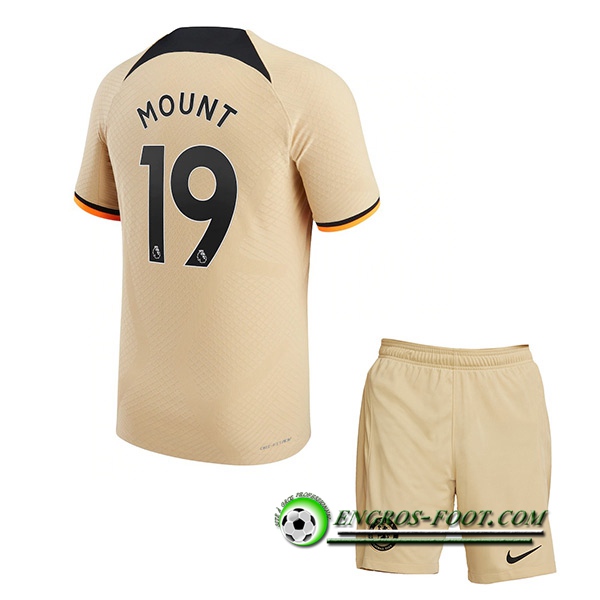 Maillot de Foot Chelsea (MOUNT #19) Enfants Third 2022/2023