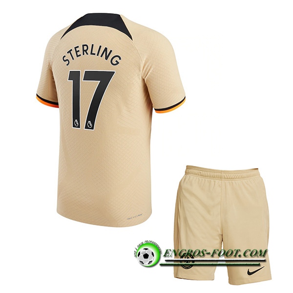 Maillot de Foot Chelsea (STERLING #17) Enfants Third 2022/2023