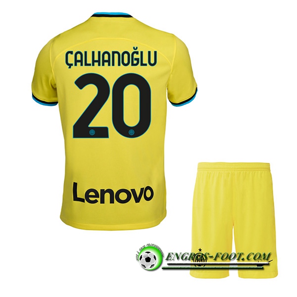 Maillot de Foot Inter Milan (ÇALHANOGLU #20) Enfants Exterieur 2022/2023