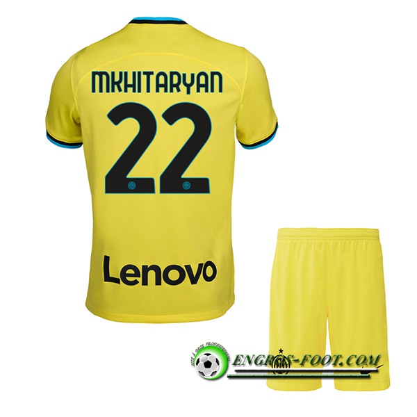 Maillot de Foot Inter Milan (MKHITARYAN #22) Enfants Exterieur 2022/2023