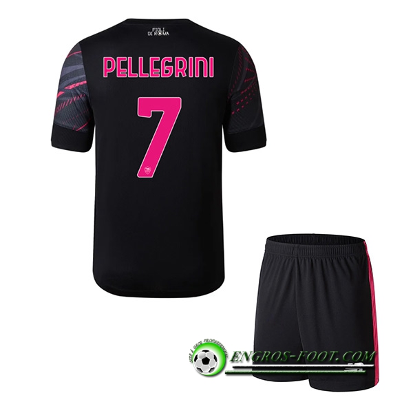 Maillot de Foot As Rome (PELLEGRINI #7) Enfants Third 2022/2023