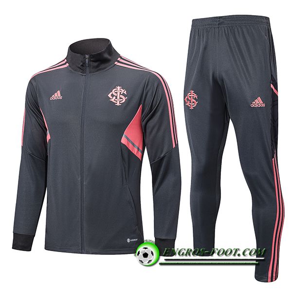 Ensemble Survetement de Foot - Veste Bresil Gris 2022/2023