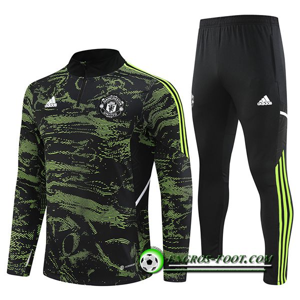 Ensemble Survetement de Foot Manchester United Couleur Camouflage 2022/2023