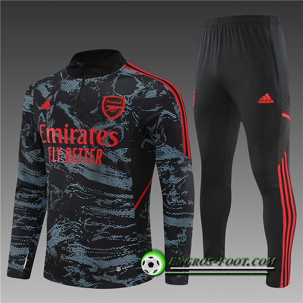 Ensemble Survetement de Foot Arsenal Enfant Couleur Camouflage 2022/2023