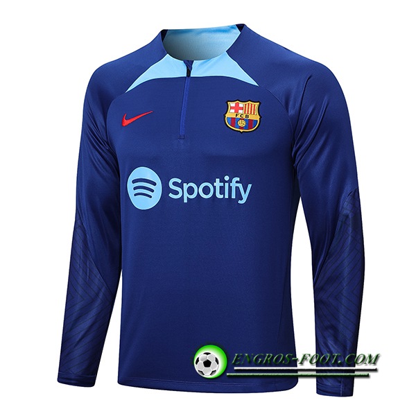 Sweatshirt Training FC Barcelone Bleu 2022/2023