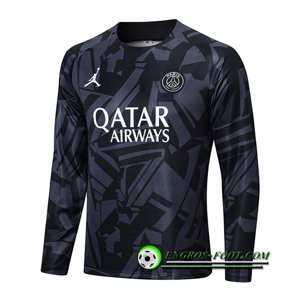 Sweatshirt Training Jordan PSG Gris Foncé 2022/2023