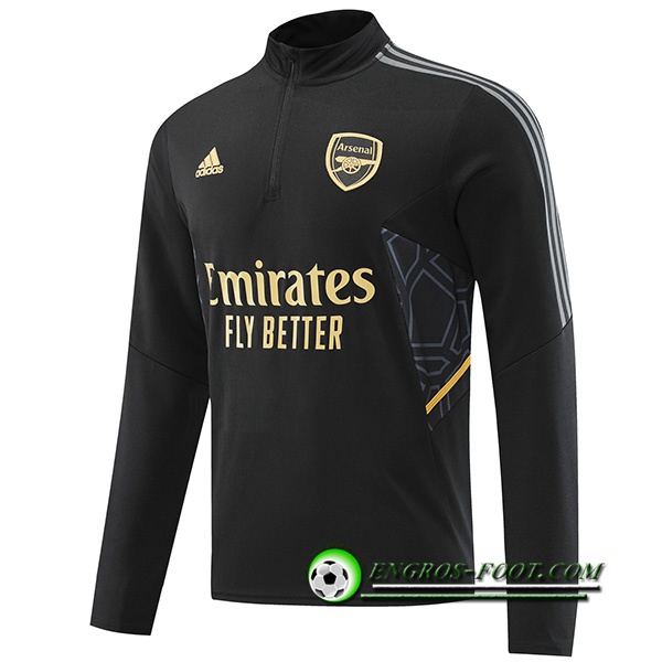 Sweatshirt Training Arsenal Noir 2022/2023