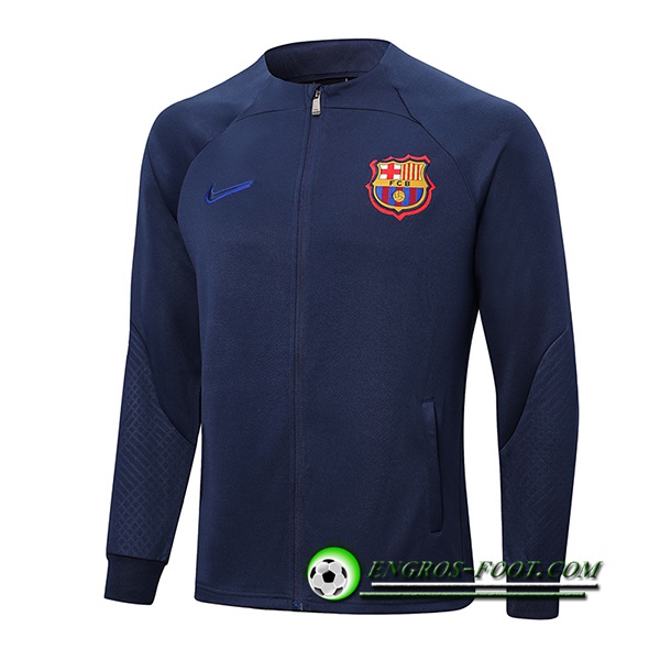 Veste Foot FC Barcelone Bleu Marine 2022/2023