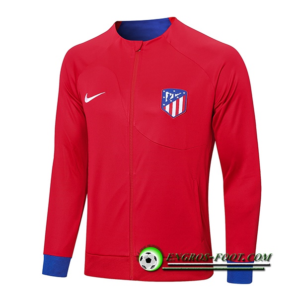 Veste Foot Atletico Madrid Rouge 2022/2023