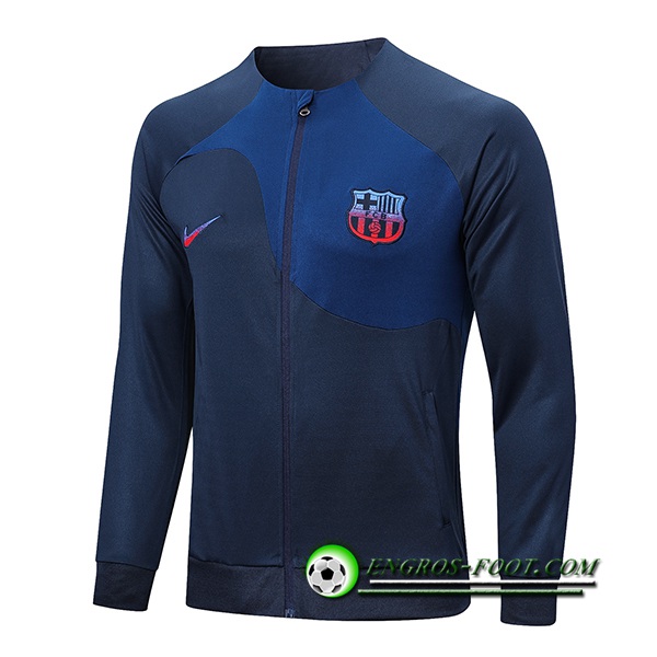 Veste Foot FC Barcelone Bleu Marine 2022/2023