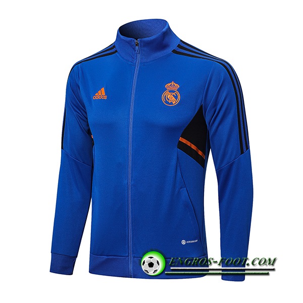 Veste Foot Real Madrid Bleu 2022/2023