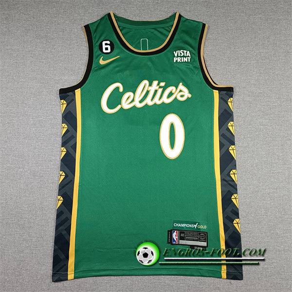 Maillot Boston Celtics(TATUM #0) 2022/23 Vert