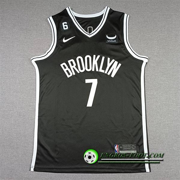 Maillot Brooklyn Nets(TATUM #7) 2022/23 Noir