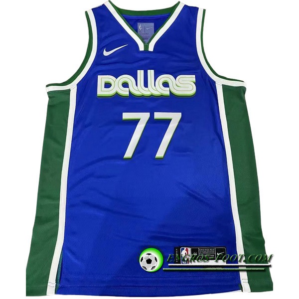 Maillot Dallas Mavericks(DONCIC #77) 2022/23 Bleu