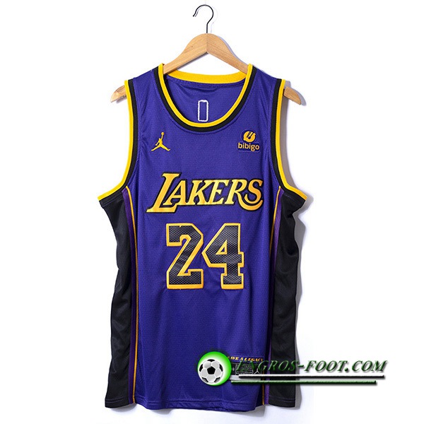 Maillot Los Angeles Lakers(KOBE #24) 2022/23 Pourpre