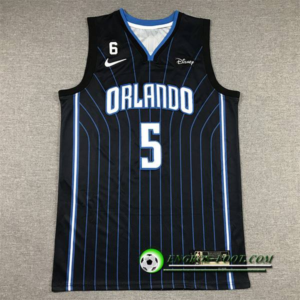 Maillot Orlando Magic(BANCCHERO #5) 2022/23 Noir/Bleu