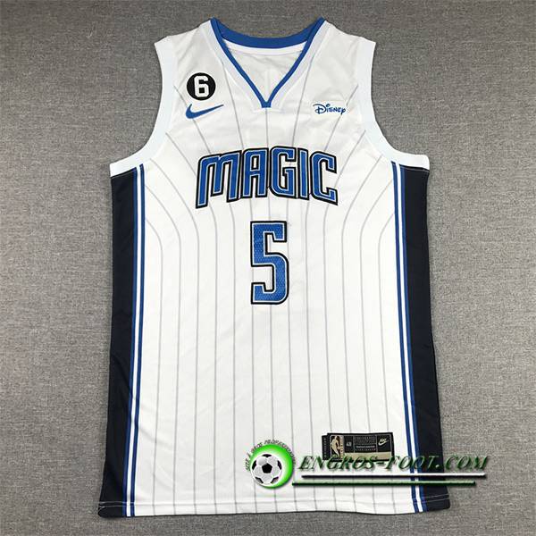 Maillot Orlando Magic(BANCHERO #5) 2022/23 Blanc