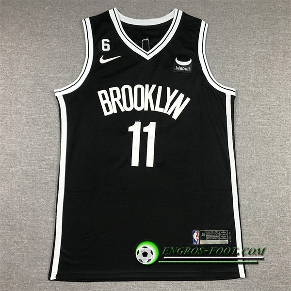 Maillot Brooklyn Nets(IRVING #11) 2022/23 Noir