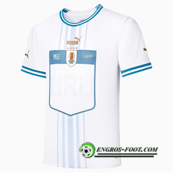 Nouveau Maillot Equipe Foot Uruguay Exterieur 2022/2023