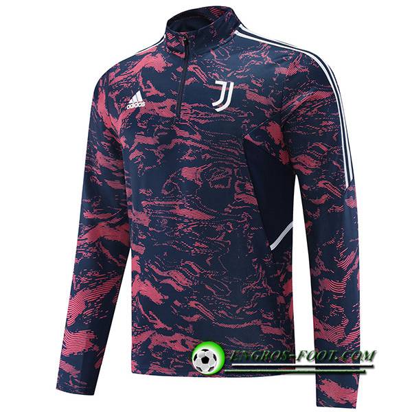 Sweatshirt Training Juventus Bleu/Rose 2022/2023