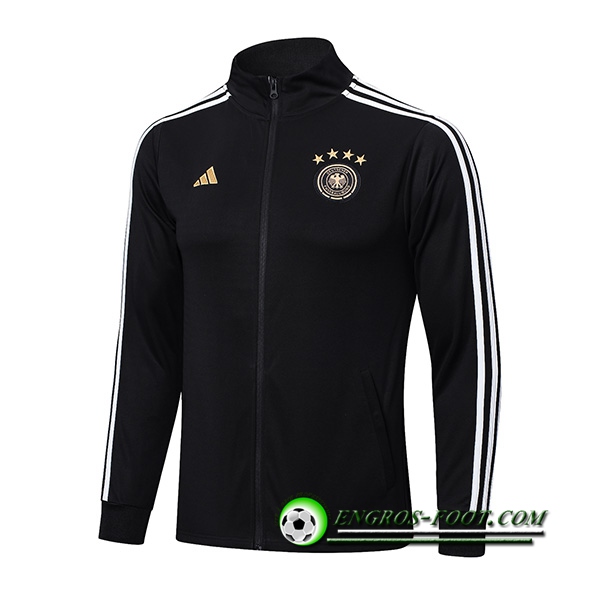 Veste Foot Allemagne Noir 2022/2023