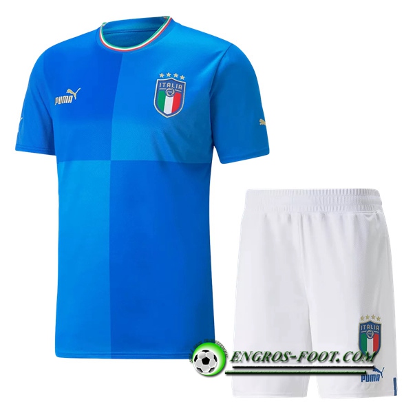 Maillot de Foot Italie Enfant Domicile Coupe Du Monde 2022