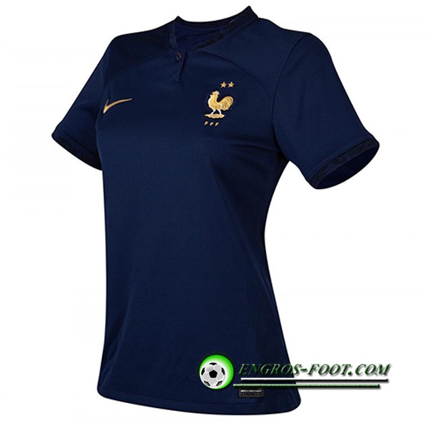 Maillot de Foot France Femme Domicile Coupe Du Monde 2022