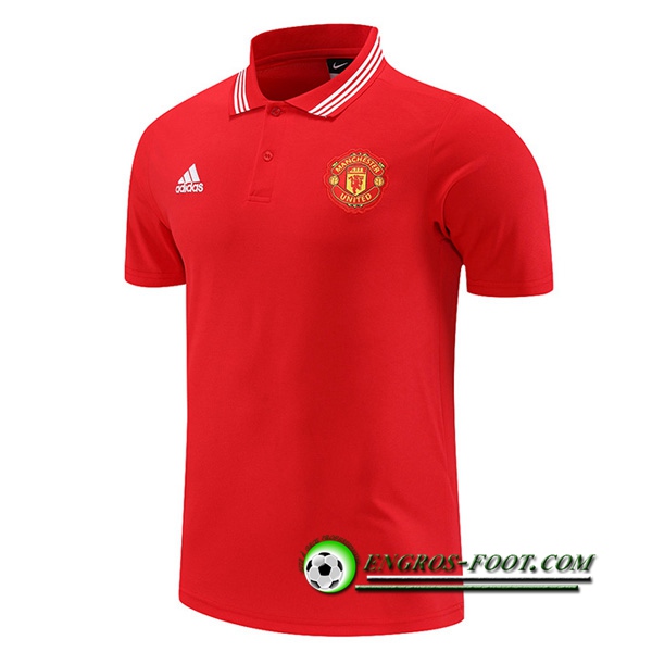 Polo Foot Manchester United Rouge 2022/2023