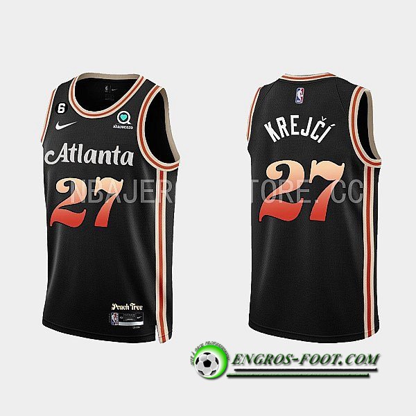 Maillot Atlanta Hawks (KREJCI #27) 2022/23 Noir