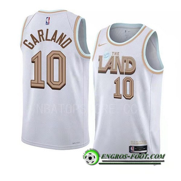 Maillot Cleveland Cavaliers (GARLAND #10) 2022/23 Blanc