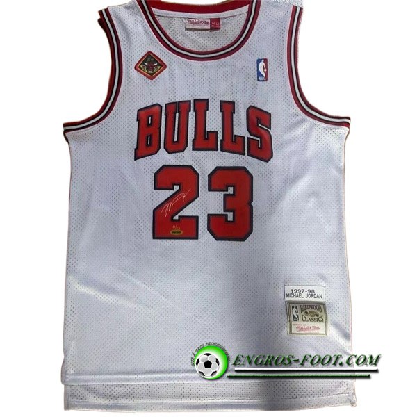 Maillot Chicago Bulls (JORDAN #23) 2022/23 Blanc